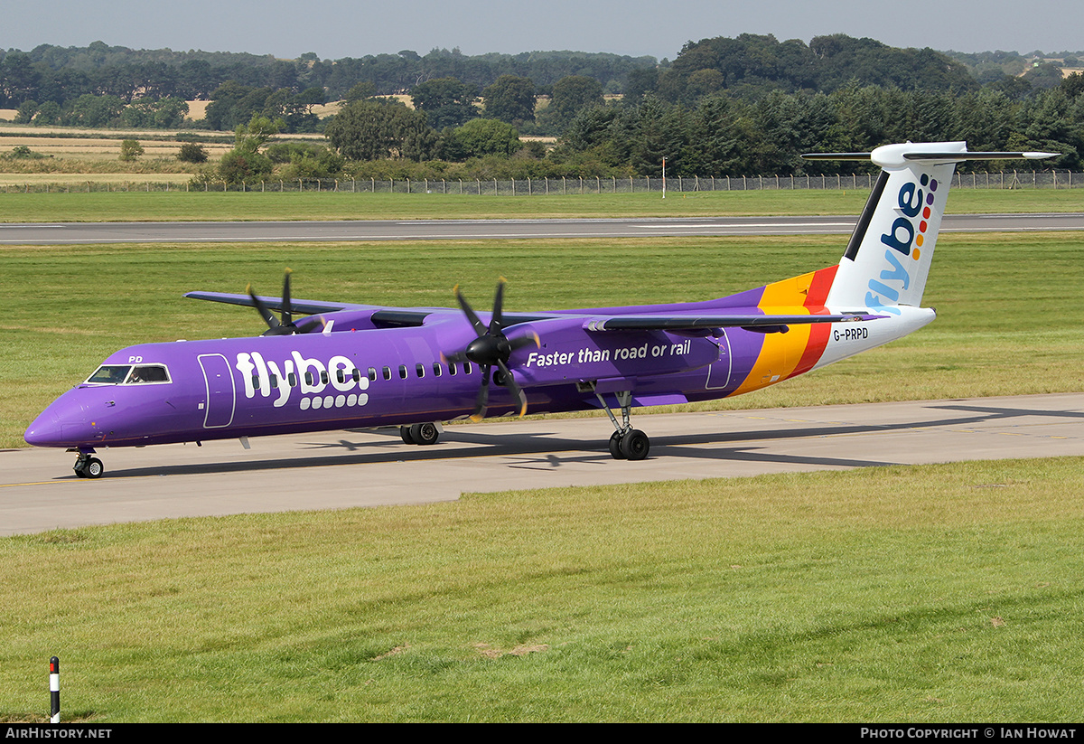 Aircraft Photo of G-PRPD | Bombardier DHC-8-402 Dash 8 | Flybe | AirHistory.net #225415
