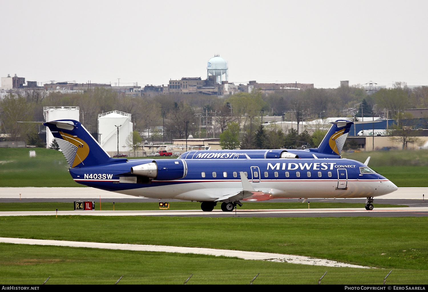 Aircraft Photo of N403SW | Canadair CRJ-100LR (CL-600-2B19) | Midwest Connect | AirHistory.net #225430