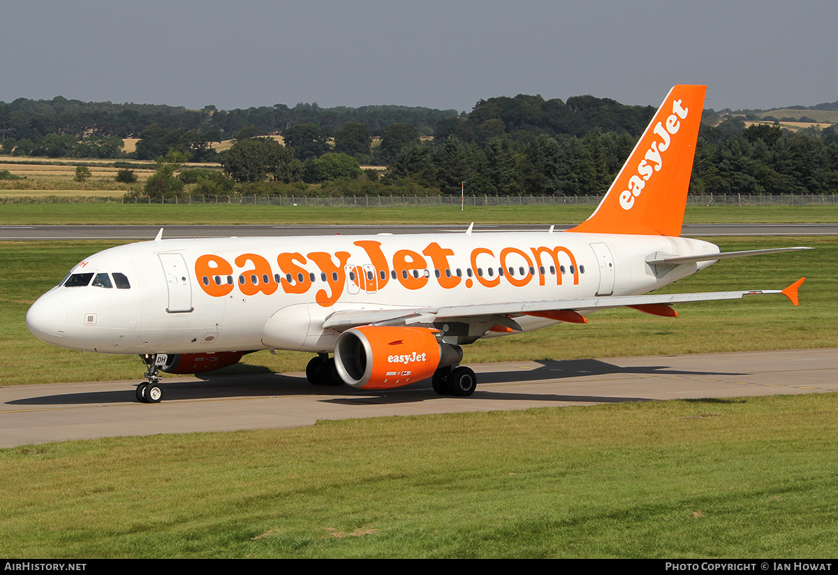Aircraft Photo of G-EZDH | Airbus A319-111 | EasyJet | AirHistory.net #225435