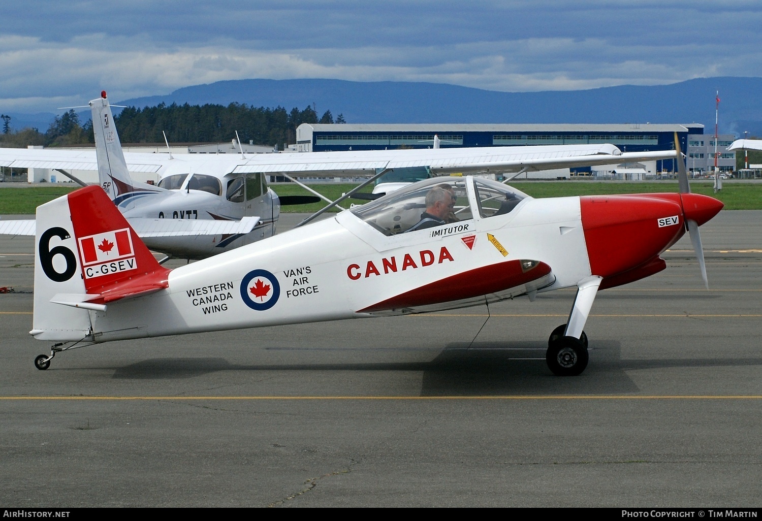 Aircraft Photo of C-GSEV | Van's RV-6 | AirHistory.net #225441