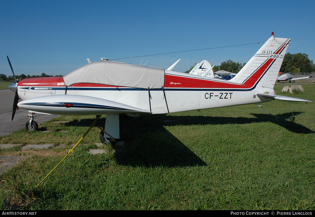 Aircraft Photo of CF-ZZT | Piper PA-28R-200 Cherokee Arrow II | AirHistory.net #225454