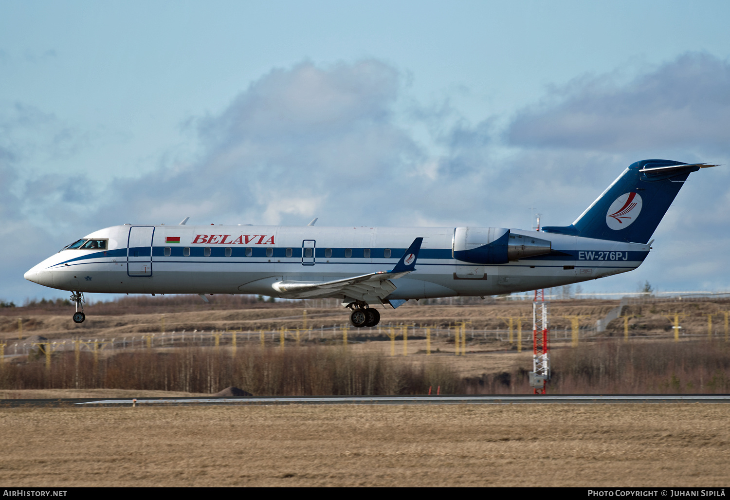 Aircraft Photo of EW-276PJ | Bombardier CRJ-200ER (CL-600-2B19) | Belavia | AirHistory.net #225457