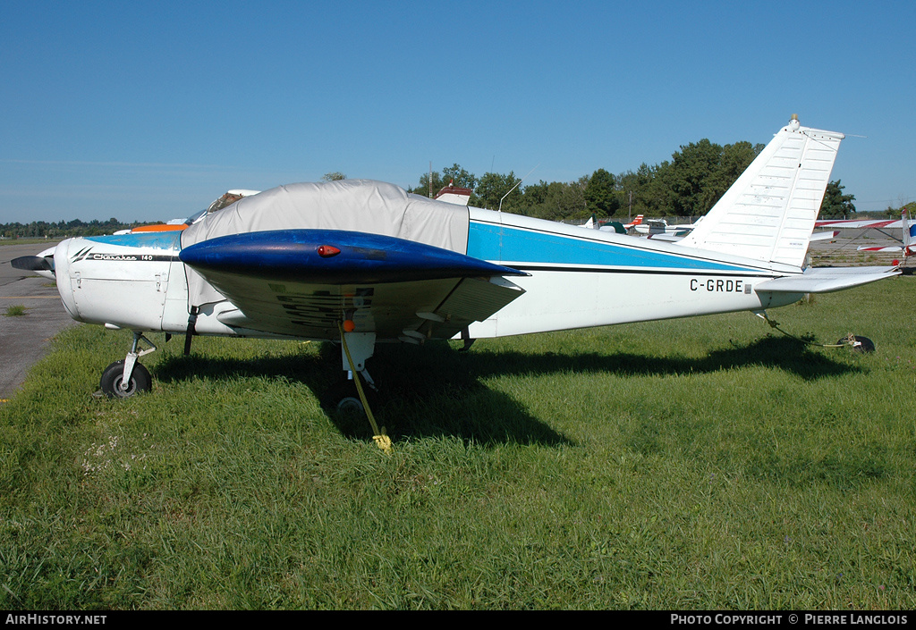 Aircraft Photo of C-GRDE | Piper PA-28-140 Cherokee | AirHistory.net #225468