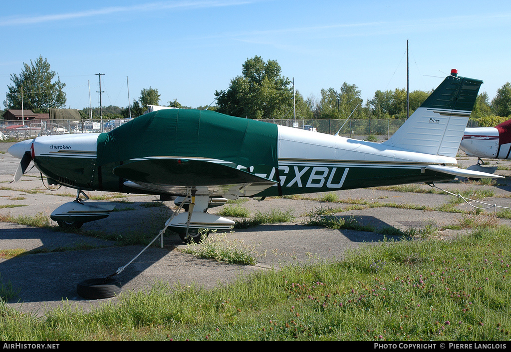 Aircraft Photo of C-GXBU | Piper PA-28-180 Cherokee C | AirHistory.net #225469