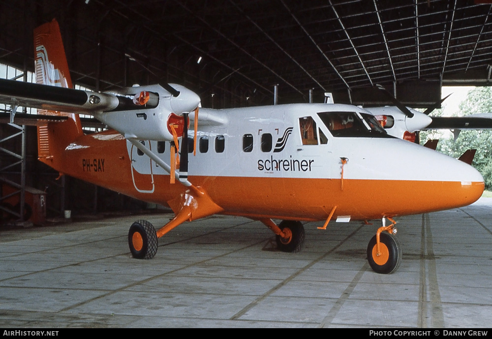 Aircraft Photo of PH-SAY | De Havilland Canada DHC-6-310 Twin Otter | Schreiner Airways | AirHistory.net #225488
