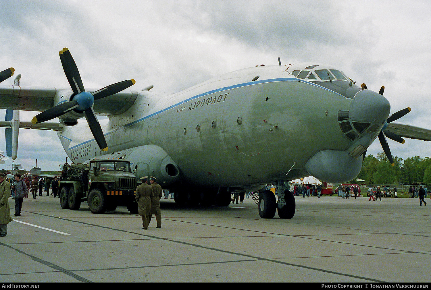 Aircraft Photo of CCCP-08834 | Antonov An-22A Antei | Aeroflot | AirHistory.net #225498