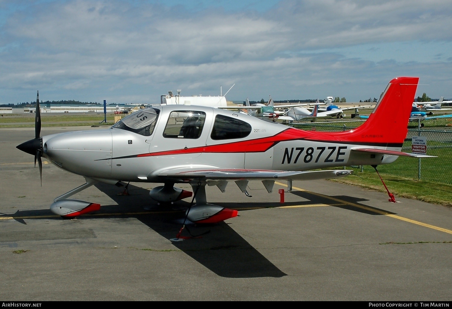 Aircraft Photo of N787ZE | Cirrus SR-22T G5-GTS Carbon | AirHistory.net #225515