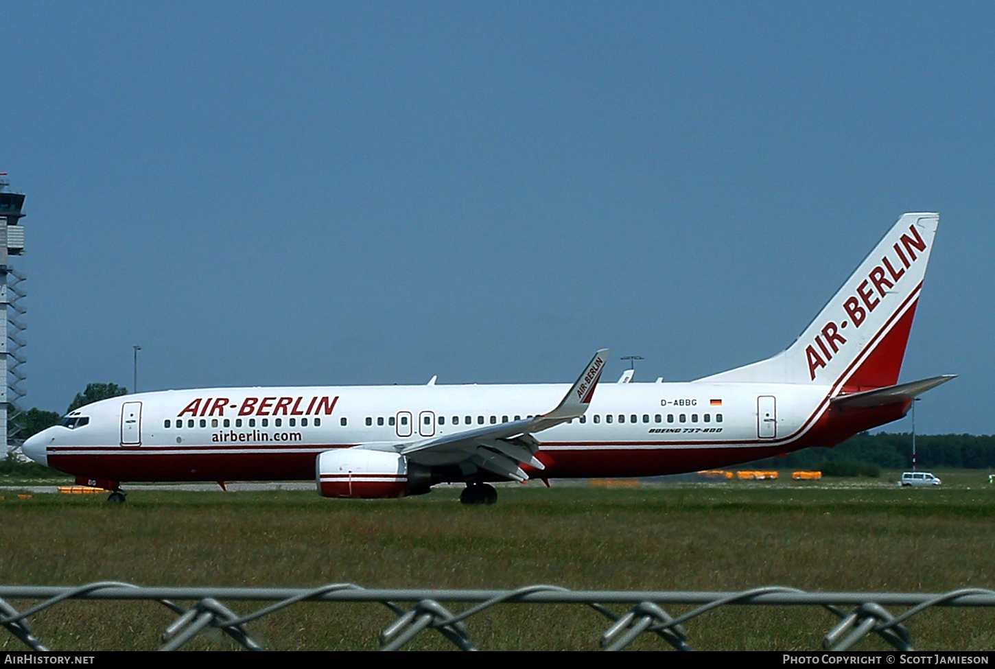 Aircraft Photo of D-ABBG | Boeing 737-86J | Air Berlin | AirHistory.net #225517