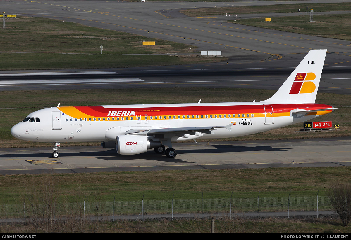 Aircraft Photo of F-WWDE | Airbus A320-216 | Iberia | AirHistory.net #225535