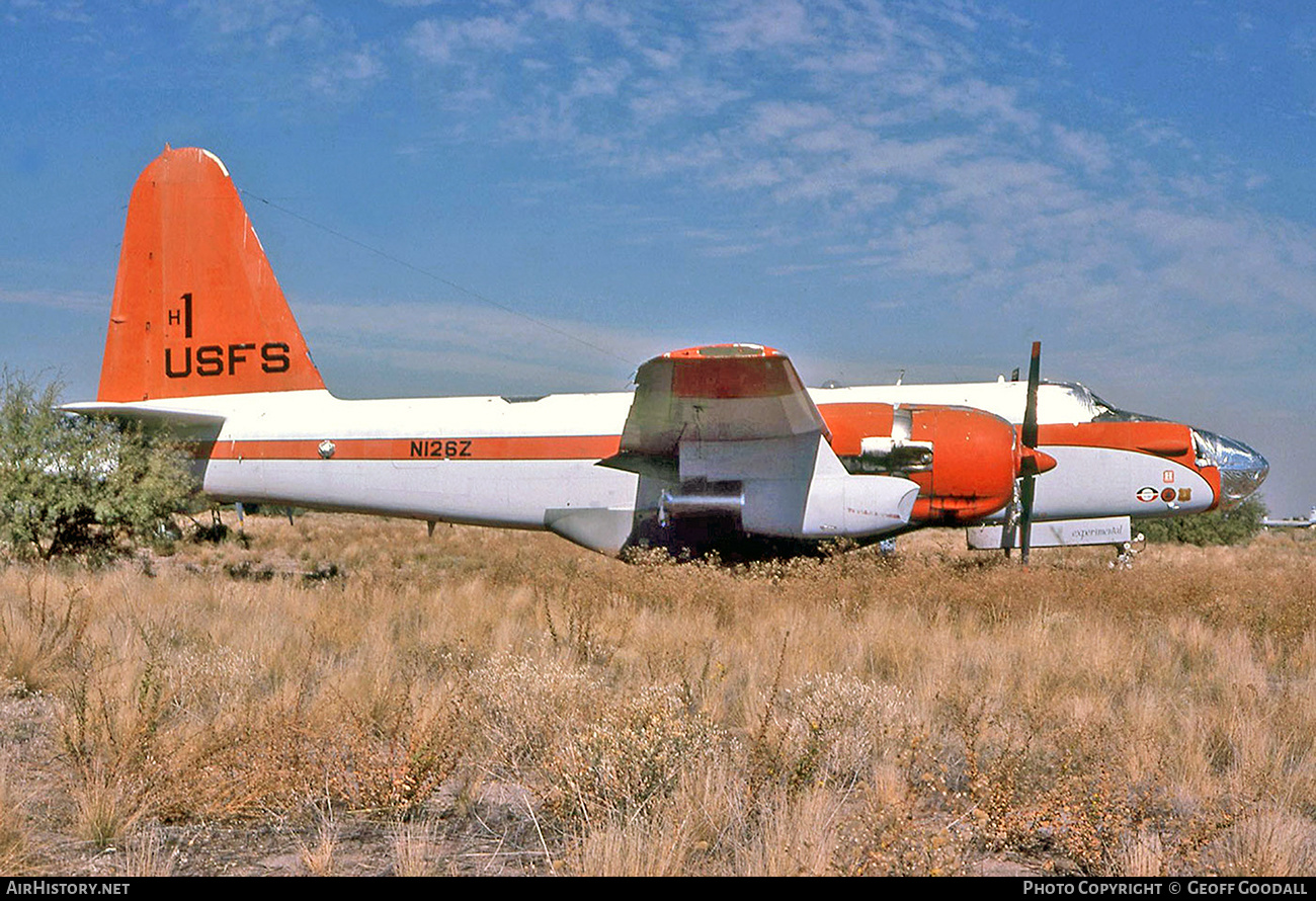 Aircraft Photo of N126Z | Lockheed P-2E/AT Neptune | USFS - US Forest Service | AirHistory.net #225544