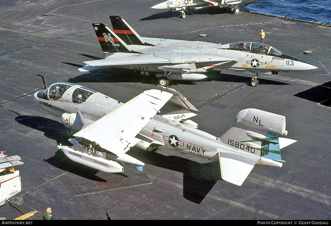 Aircraft Photo of 158040 | Grumman EA-6B Prowler (G-128) | USA - Navy | AirHistory.net #225564