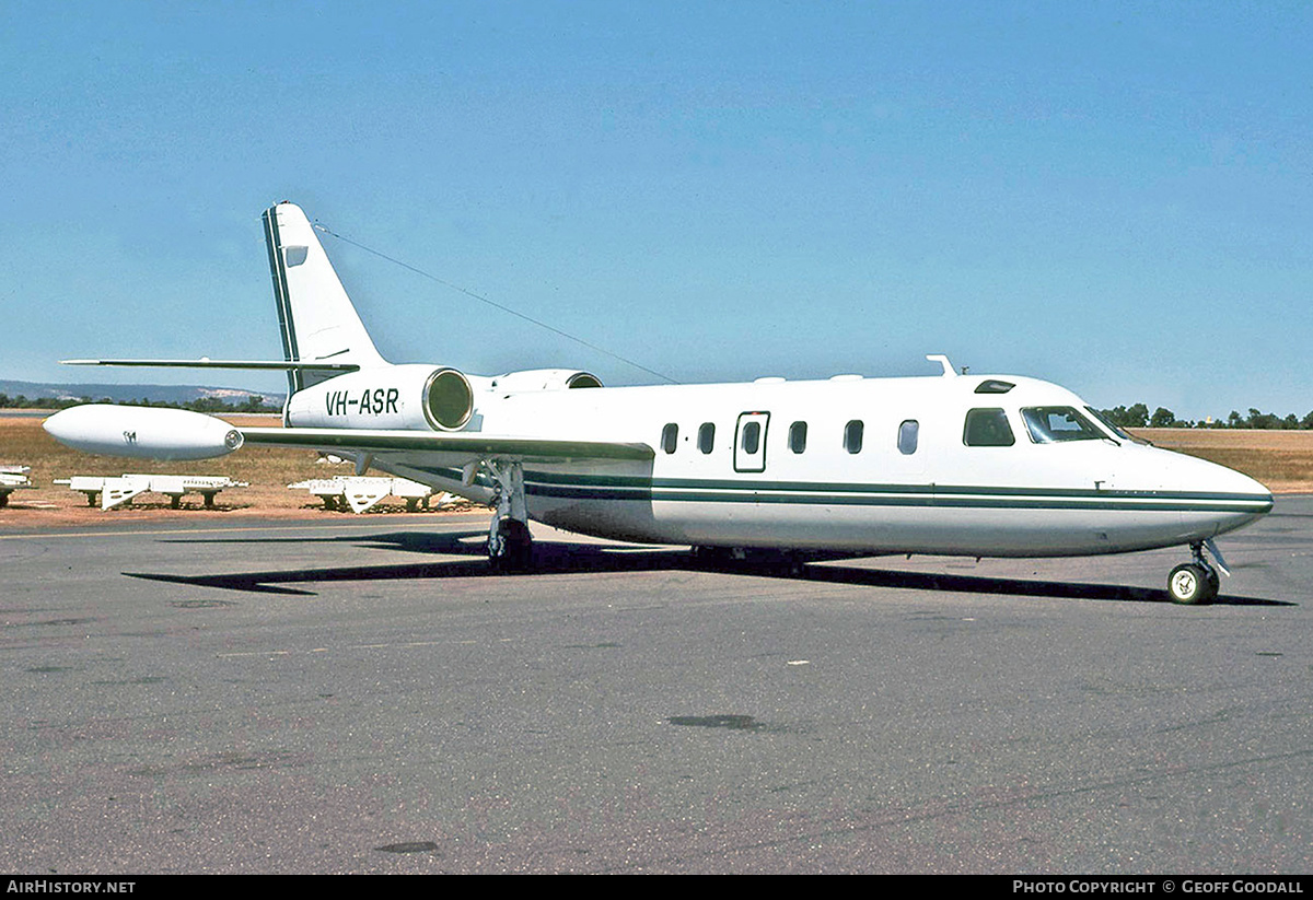 Aircraft Photo of VH-ASR | Israel Aircraft Industries IAI-1124 Westwind 1 | AirHistory.net #225567