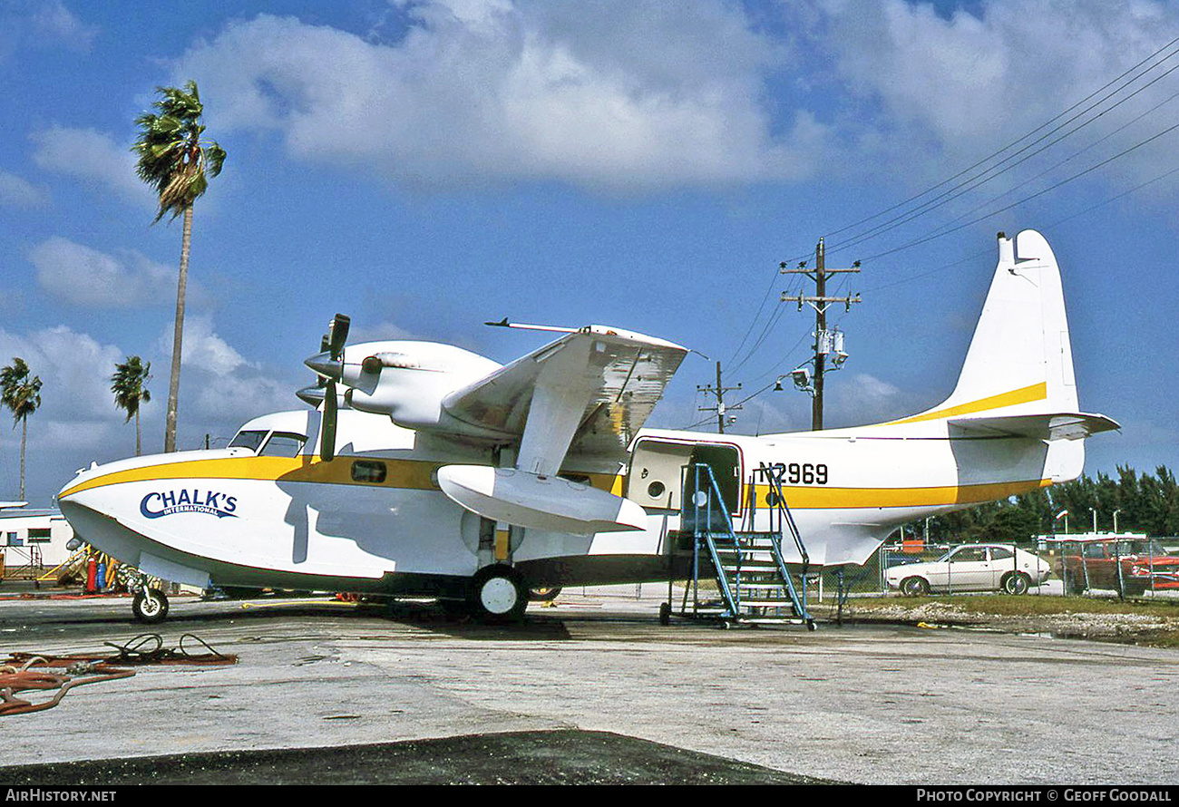 Aircraft Photo of N2969 | Grumman G-73T Turbo Mallard | Chalk's International Airlines | AirHistory.net #225574