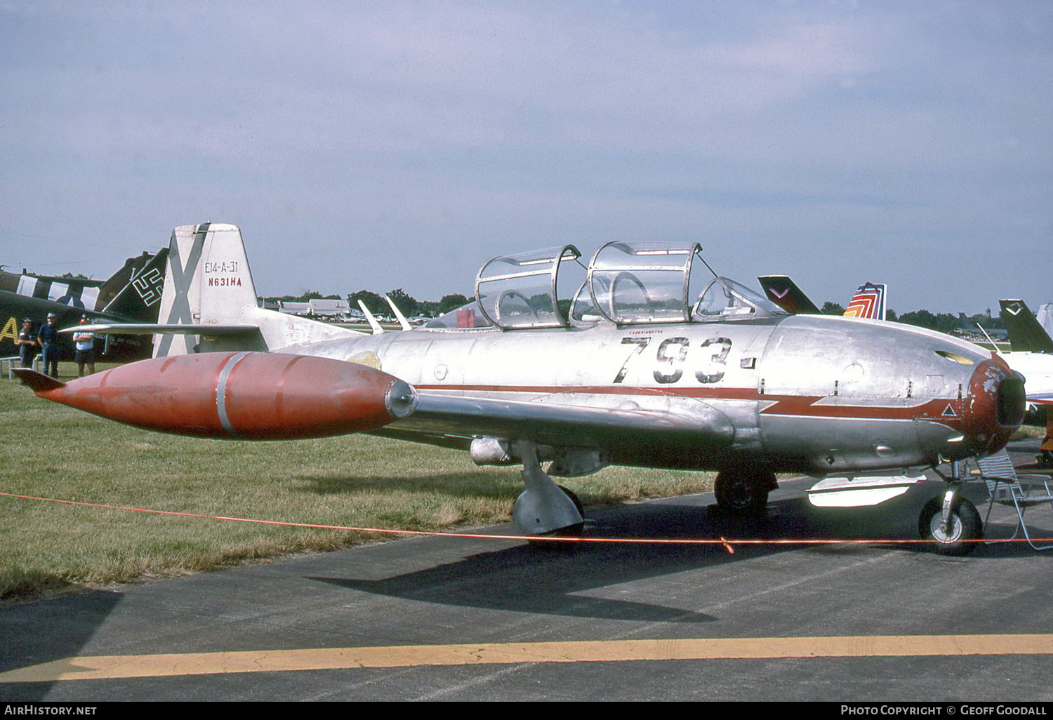 Aircraft Photo of N631HA / E14-A-31 | Hispano HA-200A Saeta | Spain - Air Force | AirHistory.net #225575