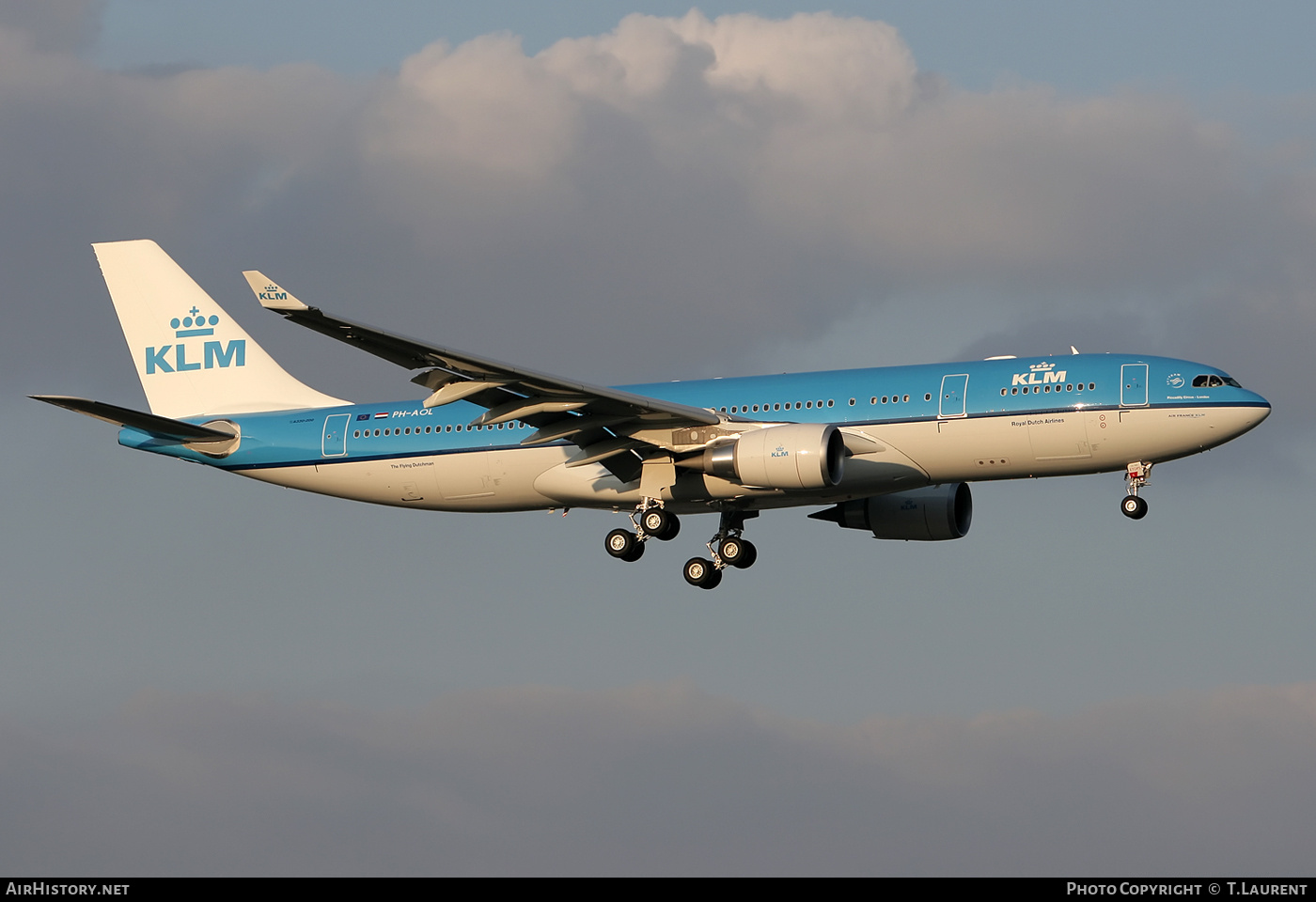 Aircraft Photo of PH-AOL | Airbus A330-203 | KLM - Royal Dutch Airlines | AirHistory.net #225579