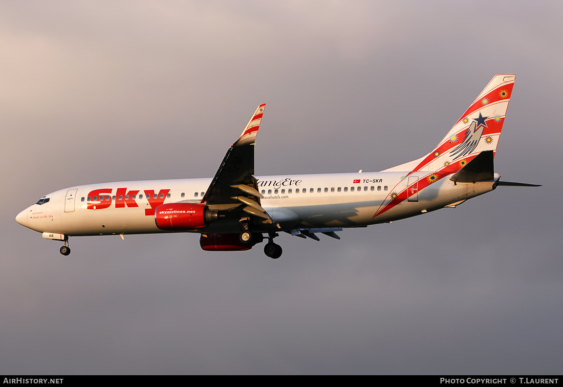 Aircraft Photo of TC-SKR | Boeing 737-83N | Sky Airlines | AirHistory.net #225595