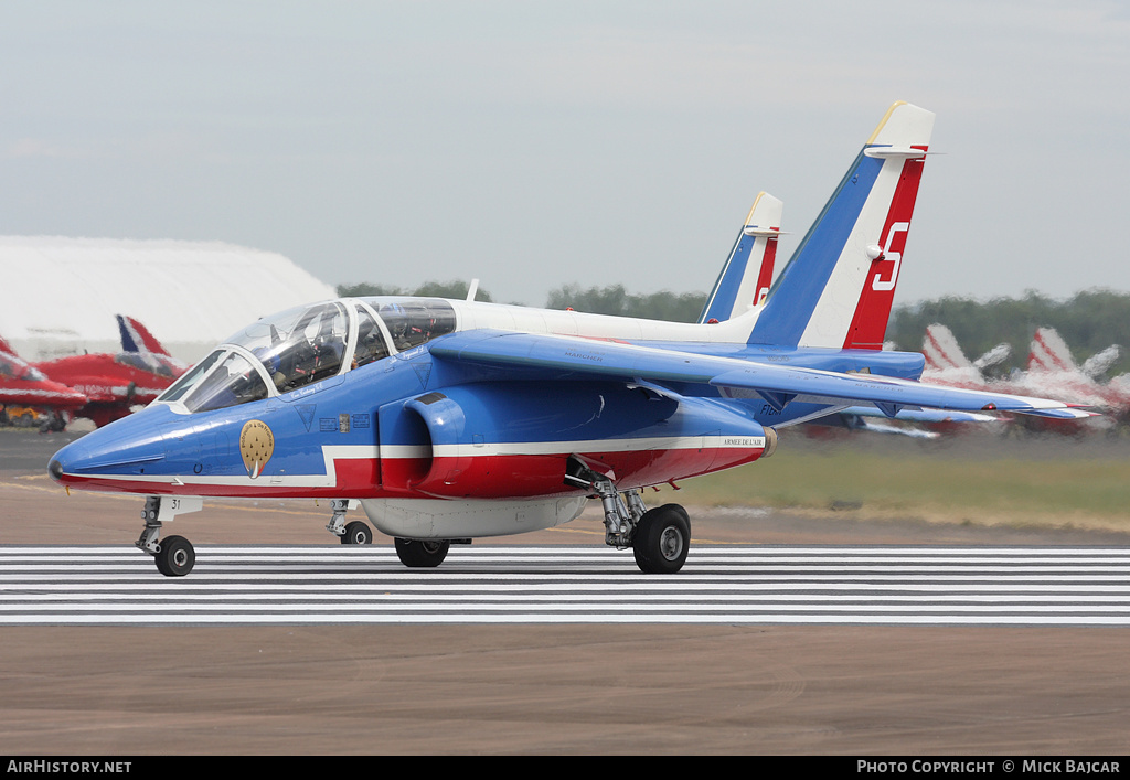 Aircraft Photo of E31 | Dassault-Dornier Alpha Jet E | France - Air Force | AirHistory.net #225600