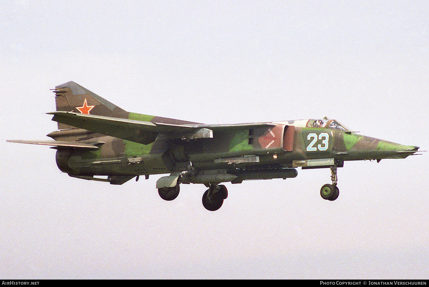 Aircraft Photo of 23 | Mikoyan-Gurevich MiG-27K | Soviet Union - Air Force | AirHistory.net #225611