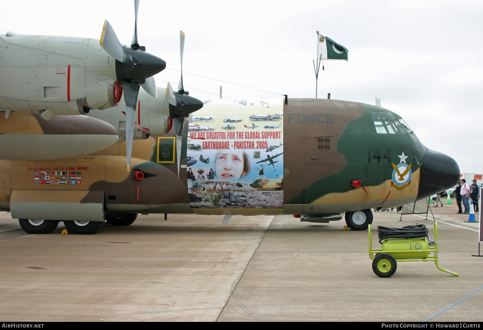 Aircraft Photo of 4144 | Lockheed L-100 Hercules (382B) | Pakistan - Air Force | AirHistory.net #225613