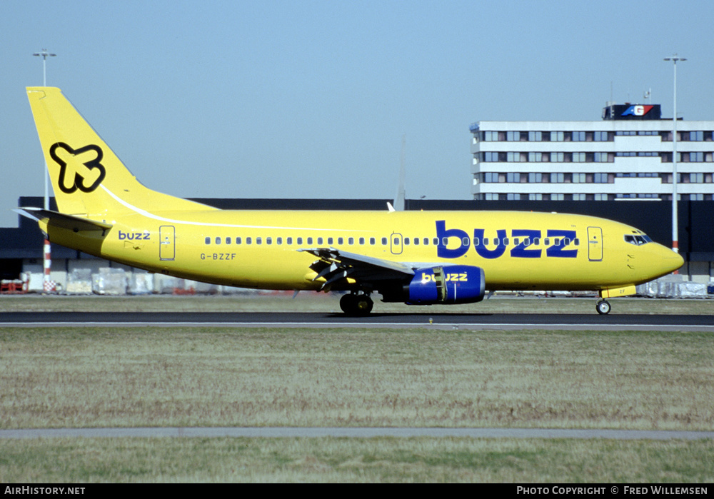 Aircraft Photo of G-BZZF | Boeing 737-3Q8 | Buzz | AirHistory.net #225625