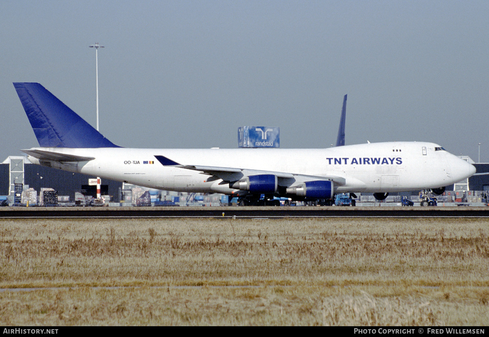 Aircraft Photo of OO-TJA | Boeing 747-47UF/SCD | TNT Airways | AirHistory.net #225628