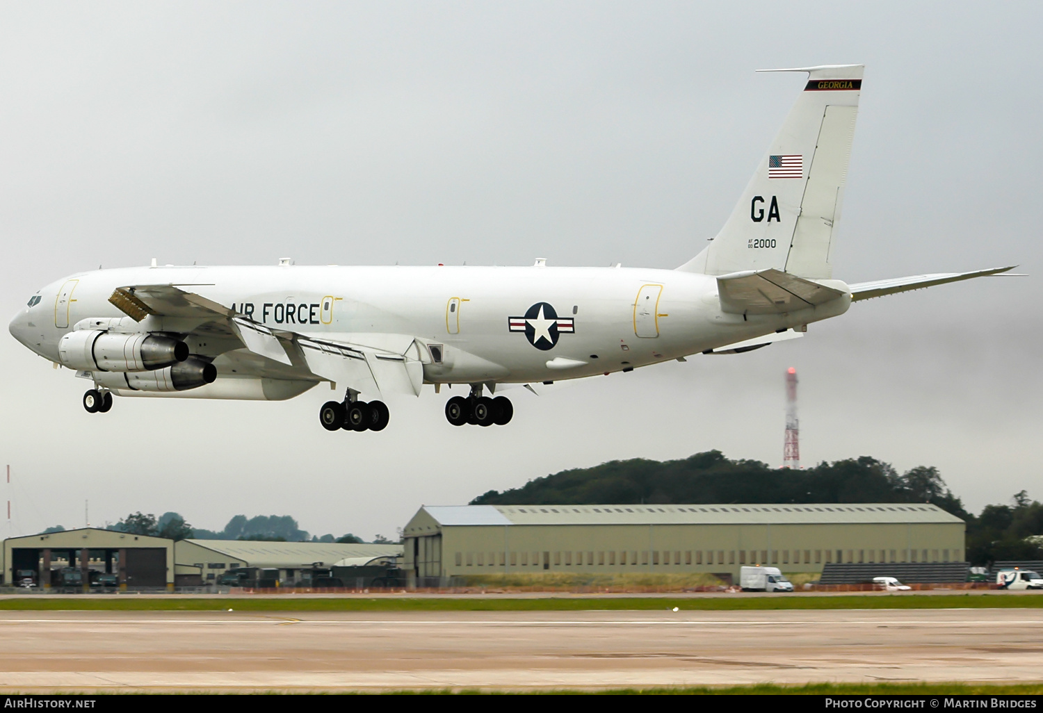 Aircraft Photo of 00-2000 | Boeing E-8C J-Stars (707-300C) | USA - Air Force | AirHistory.net #225638