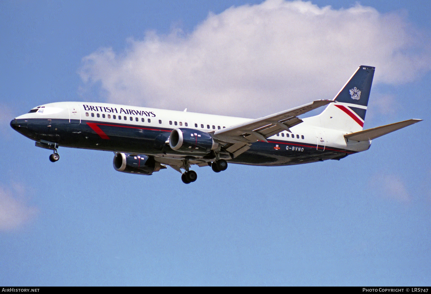 Aircraft Photo of G-BVNO | Boeing 737-4S3 | British Airways | AirHistory.net #225653