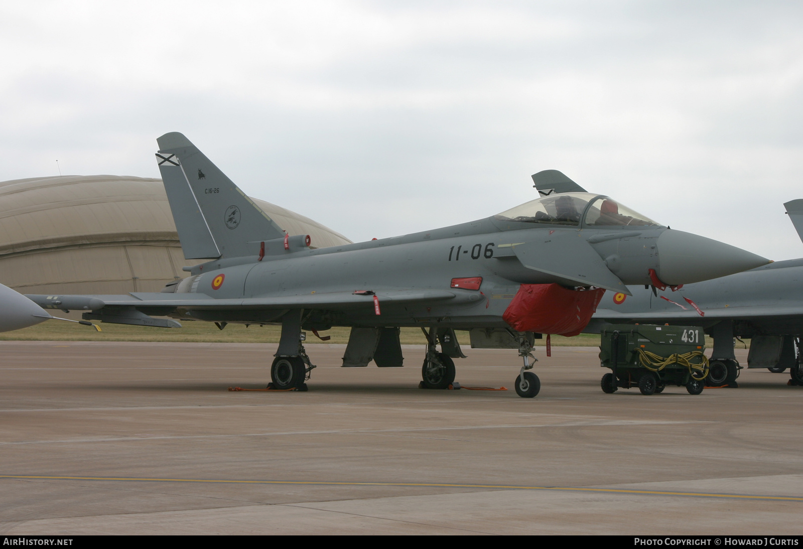 Aircraft Photo of C16-26 | Eurofighter EF-2000 Typhoon S | Spain - Air Force | AirHistory.net #225670