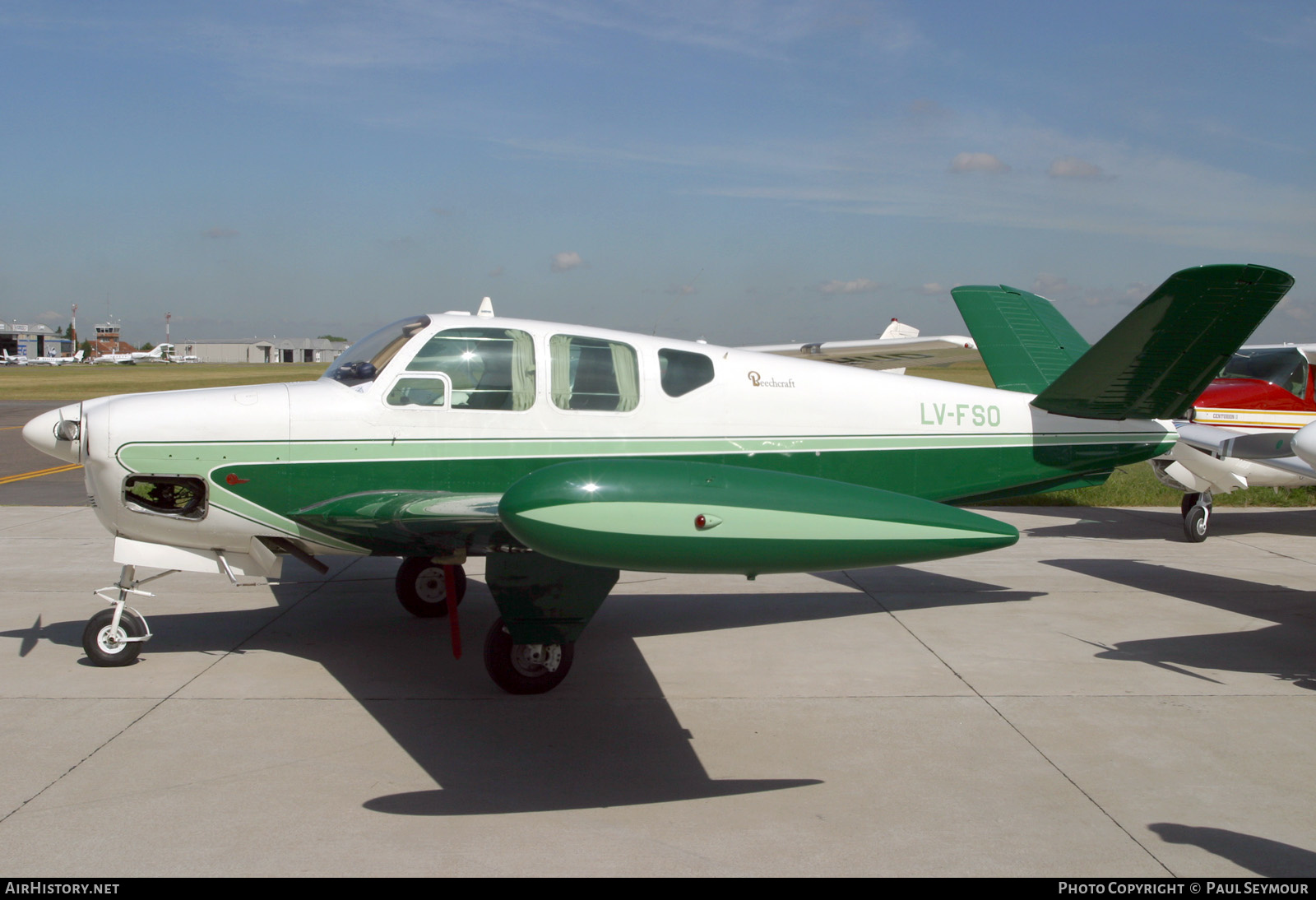 Aircraft Photo of LV-FSO | Beech G35 Bonanza | AirHistory.net #225673