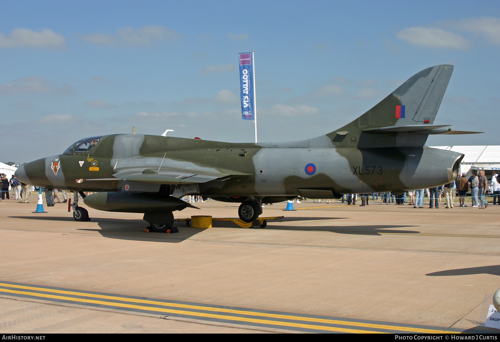 Aircraft Photo of G-BVGH / XL573 | Hawker Hunter T7 | UK - Air Force | AirHistory.net #225681