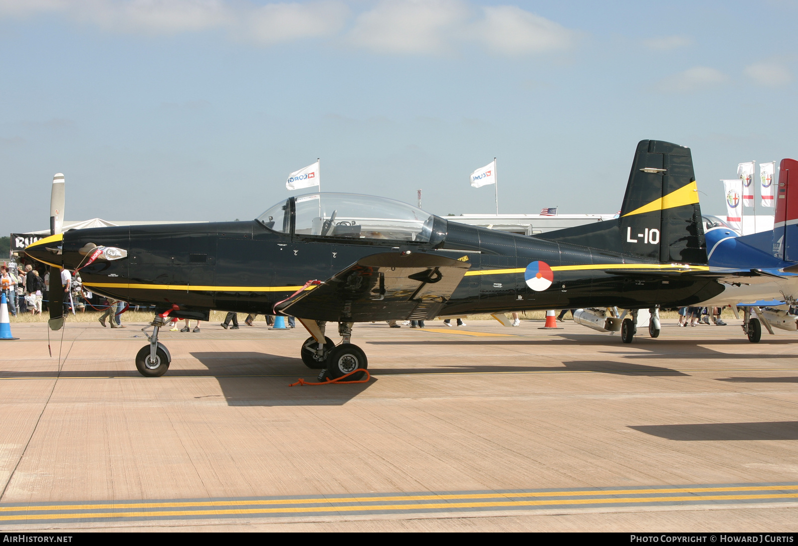 Aircraft Photo of L-10 | Pilatus PC-7 | Netherlands - Air Force | AirHistory.net #225685