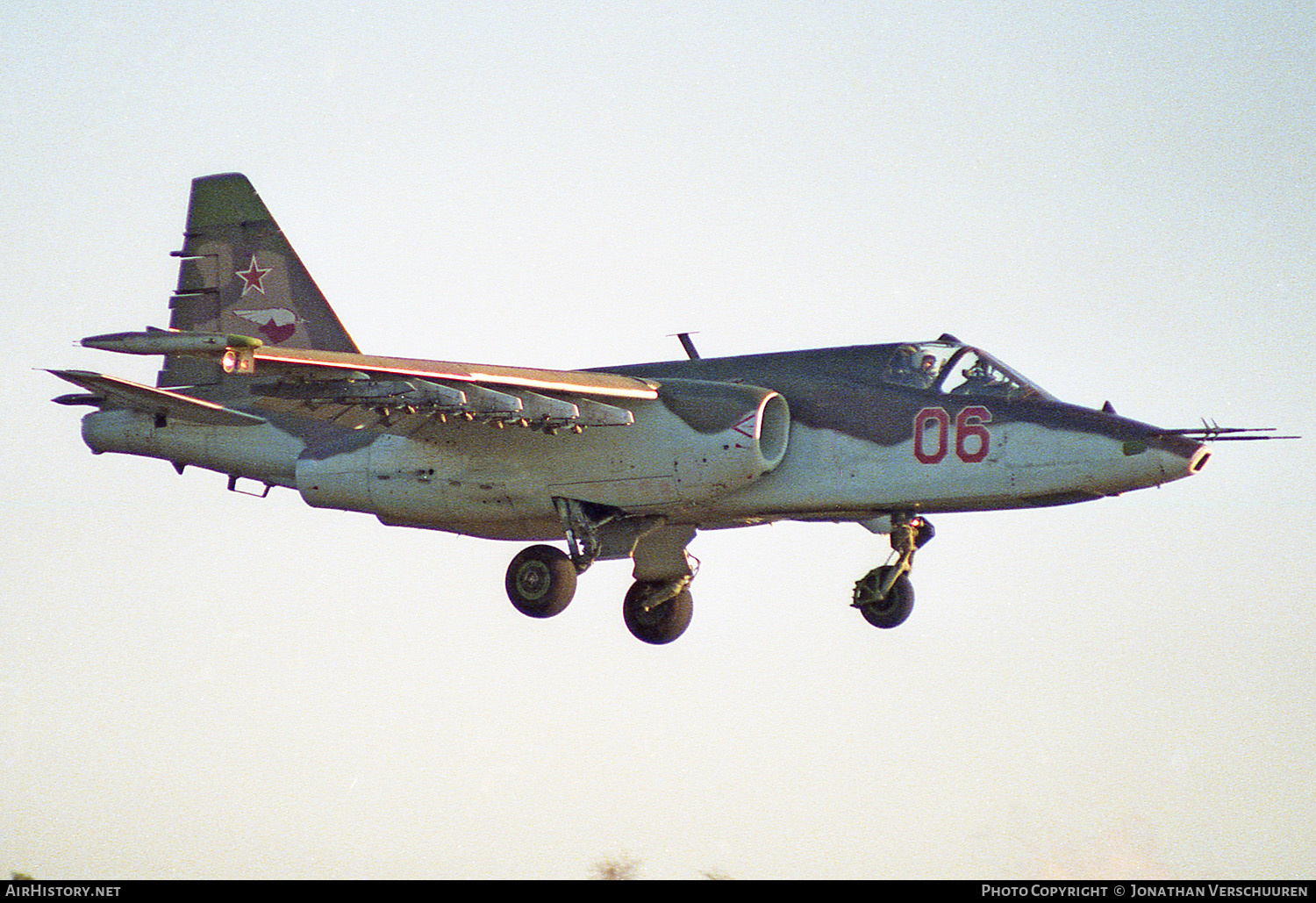 Aircraft Photo of 06 | Sukhoi Su-25 | Soviet Union - Air Force | AirHistory.net #225691