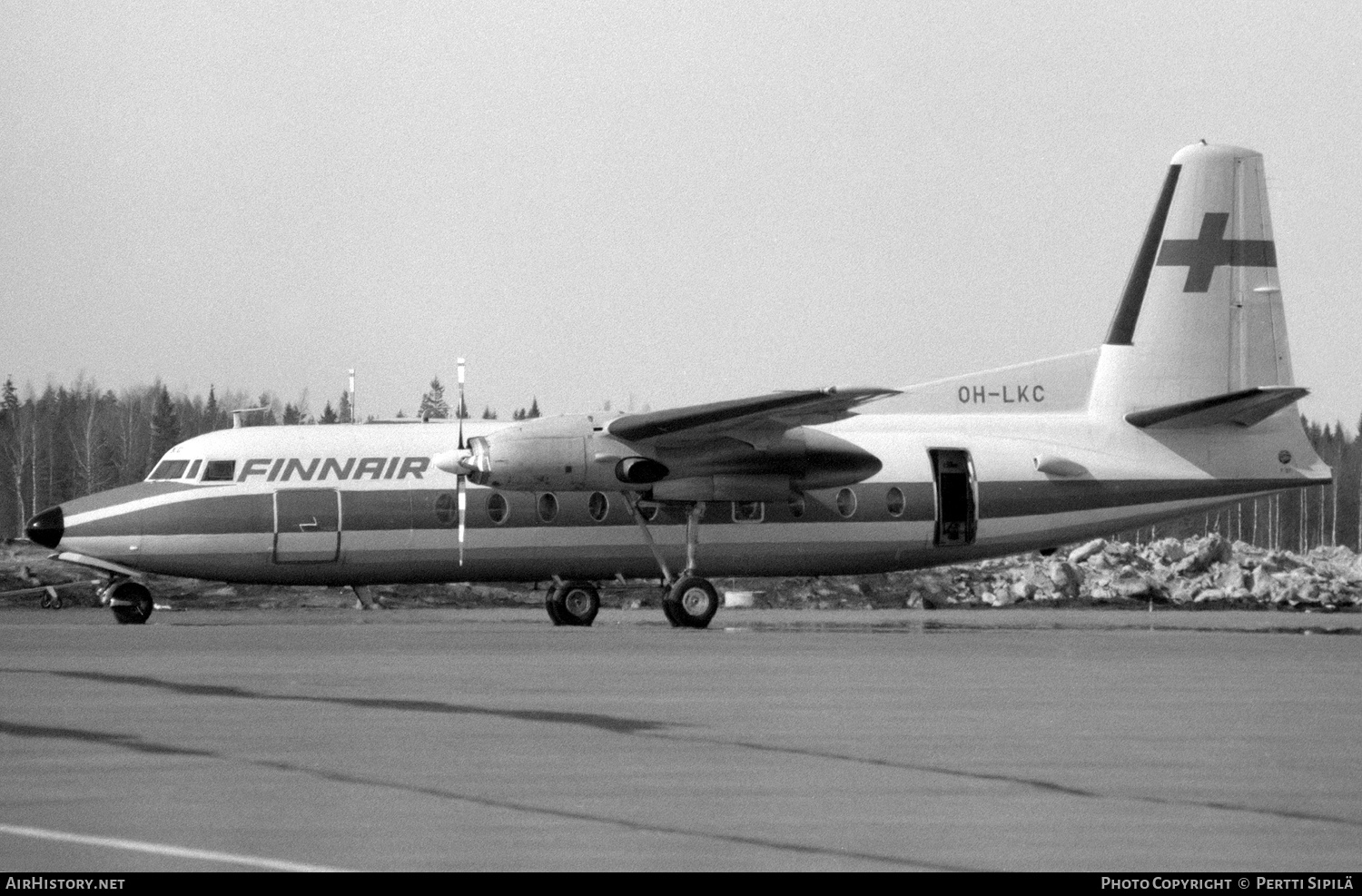 Aircraft Photo of OH-LKC | Fokker F27-200 Friendship | Finnair | AirHistory.net #225700