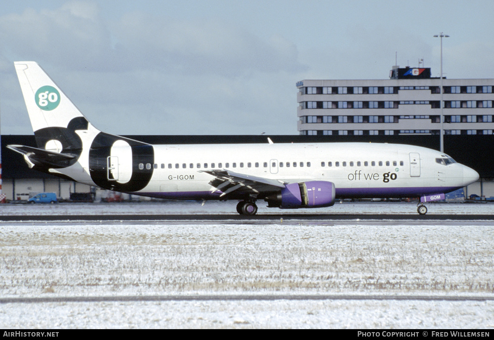 Aircraft Photo of G-IGOM | Boeing 737-36N | Go Fly | AirHistory.net #225701