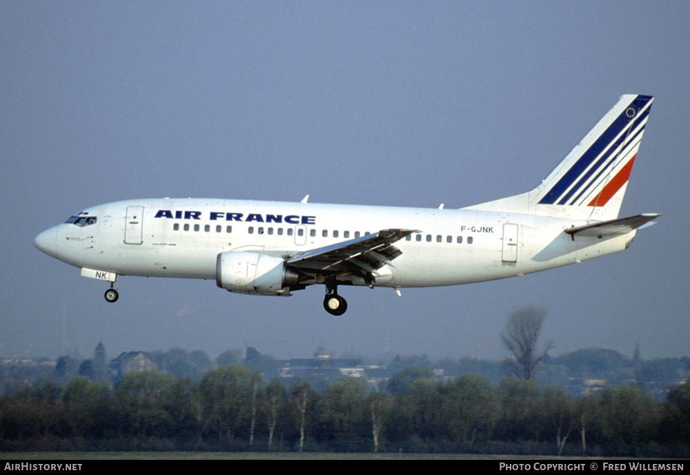 Aircraft Photo of F-GJNK | Boeing 737-528 | Air France | AirHistory.net #225720