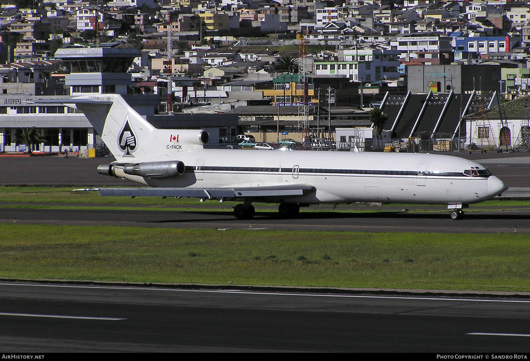 Aircraft Photo of C-FACK | Boeing 727-217/Adv(F) | AllCanada Express | AirHistory.net #225729
