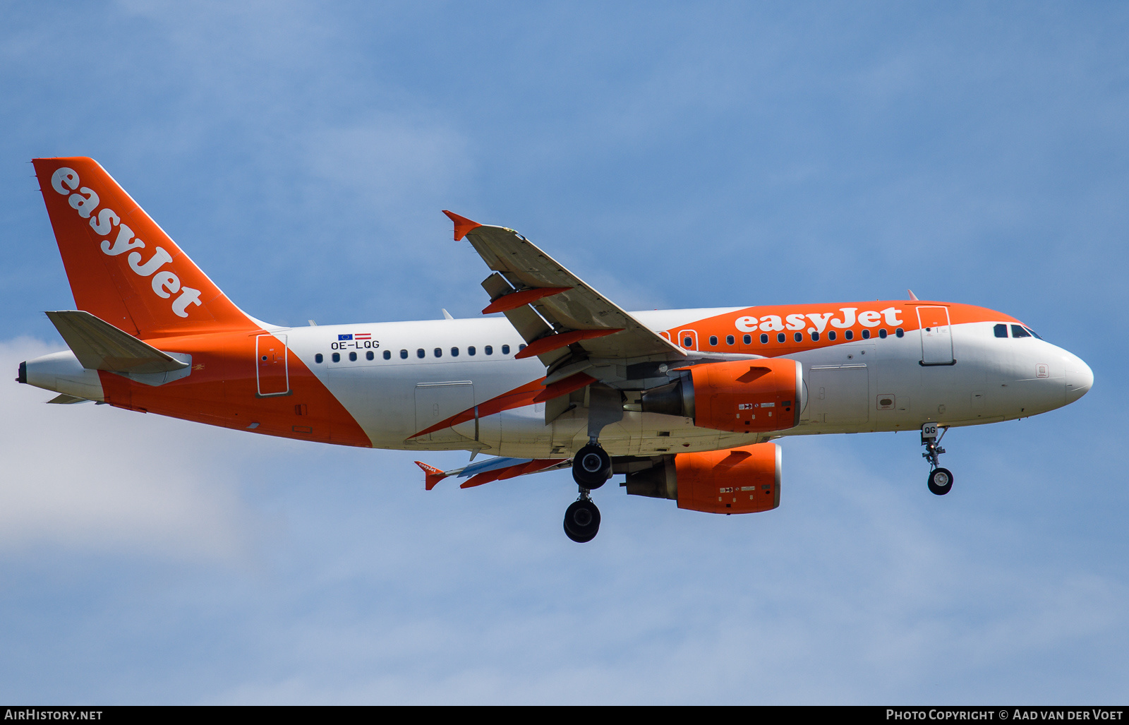 Aircraft Photo of OE-LQG | Airbus A319-111 | EasyJet | AirHistory.net #225747