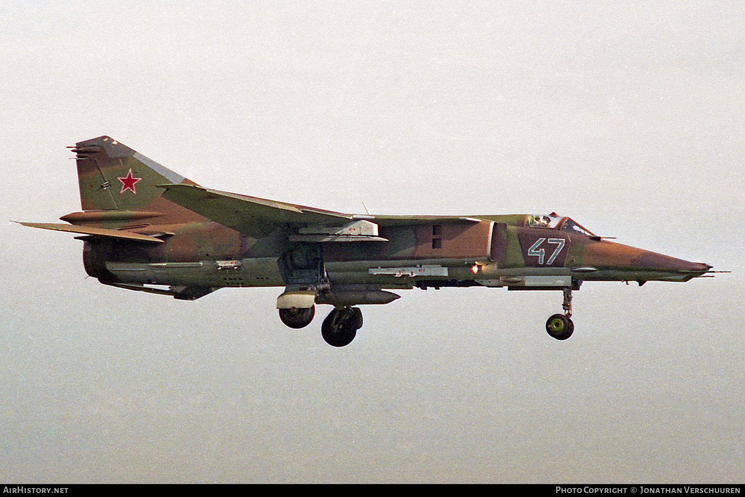 Aircraft Photo of 47 blue | Mikoyan-Gurevich MiG-27K | Soviet Union - Air Force | AirHistory.net #225748