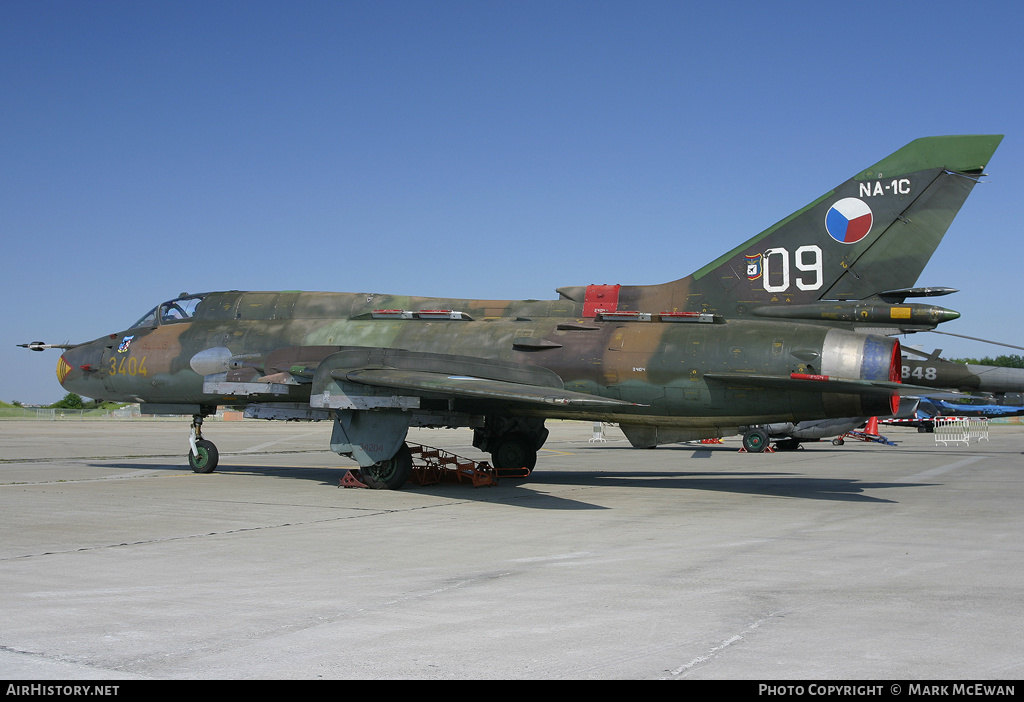 Aircraft Photo of 3404 | Sukhoi Su-22M4 | Czechia - Air Force | AirHistory.net #225752