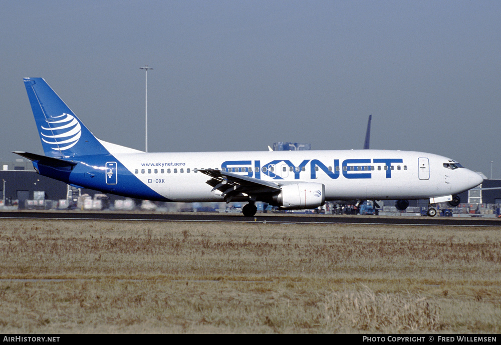 Aircraft Photo of EI-CXK | Boeing 737-4S3 | SkyNet Airlines | AirHistory.net #225758