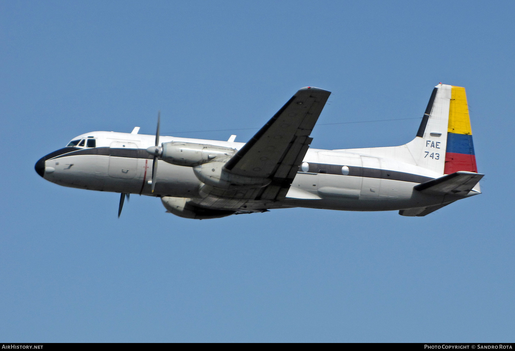 Aircraft Photo of FAE-743 | Hawker Siddeley C-91 (Srs2A/281LFD) | Ecuador - Air Force | AirHistory.net #225765