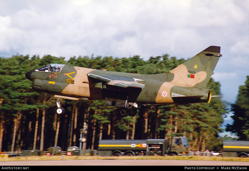 Aircraft Photo of 15509 | LTV A-7P Corsair II | Portugal - Air Force | AirHistory.net #225773