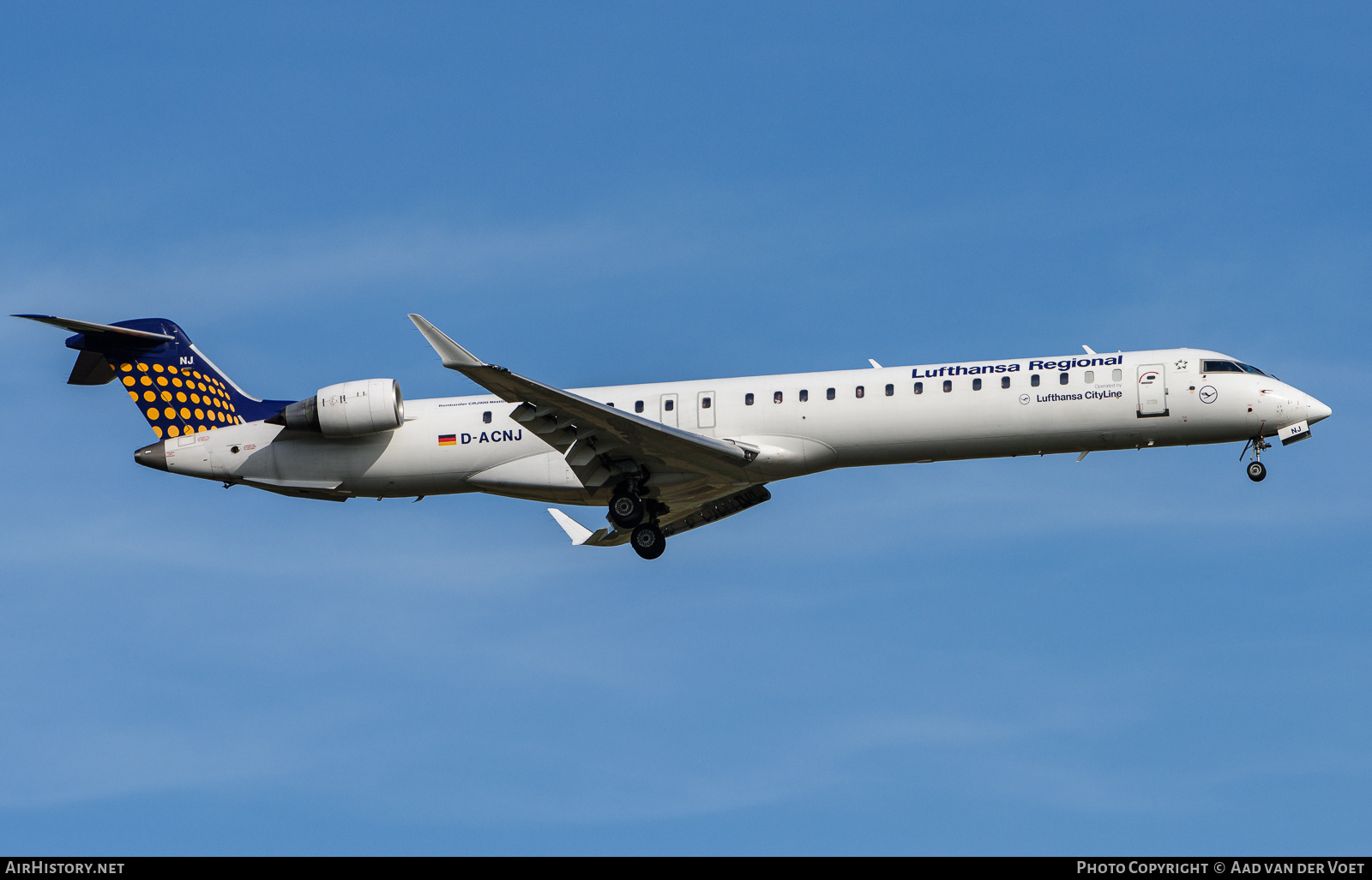 Aircraft Photo of D-ACNJ | Bombardier CRJ-900LR (CL-600-2D24) | Lufthansa Regional | AirHistory.net #225777