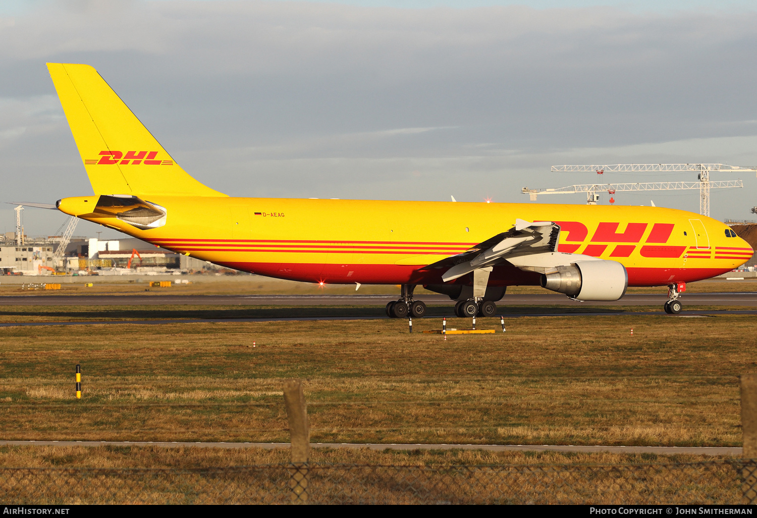 Aircraft Photo of D-AEAG | Airbus A300B4-622R(F) | DHL International | AirHistory.net #225801