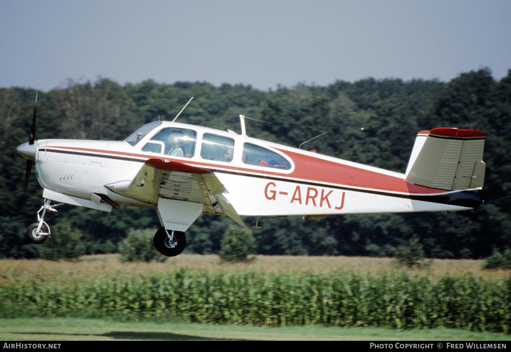 Aircraft Photo of G-ARKJ | Beech N35 Bonanza | AirHistory.net #225804