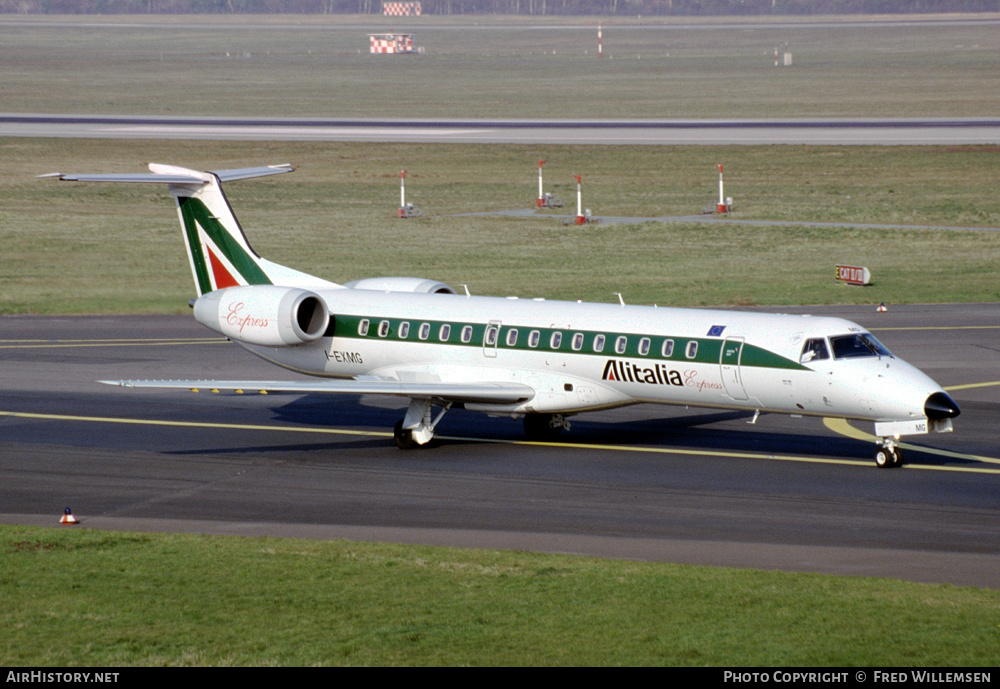 Aircraft Photo of I-EXMG | Embraer ERJ-145LR (EMB-145LR) | Alitalia Express | AirHistory.net #225805
