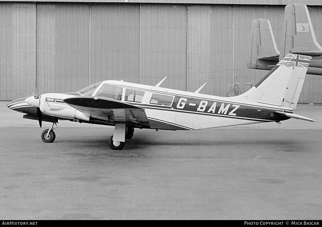 Aircraft Photo of G-BAMZ | Piper PA-34-200 Seneca | AirHistory.net #225812