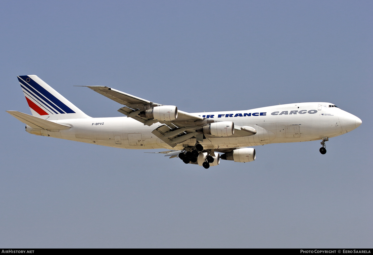 Aircraft Photo of F-BPVZ | Boeing 747-228F/SCD | Air France Cargo | AirHistory.net #225834