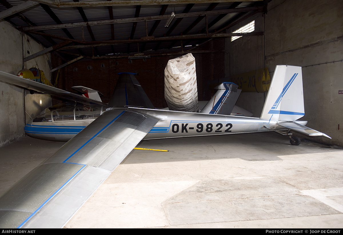 Aircraft Photo of OK-9822 | Let L-13 Blanik | AirHistory.net #225843