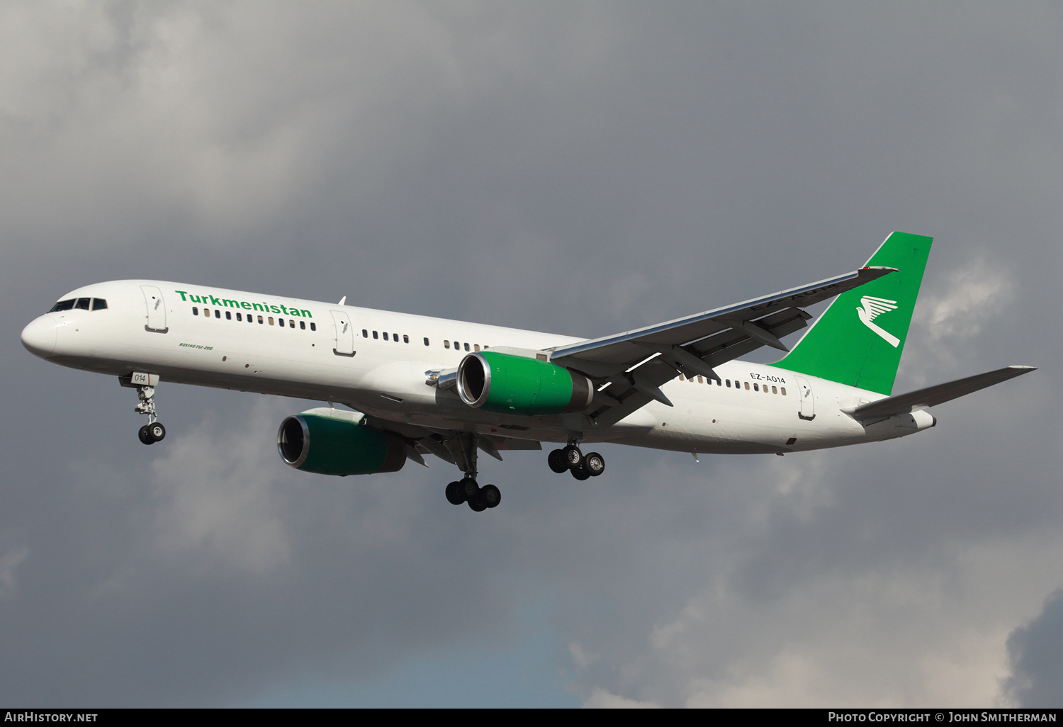 Aircraft Photo of EZ-A014 | Boeing 757-22K | Turkmenistan Airlines | AirHistory.net #225845